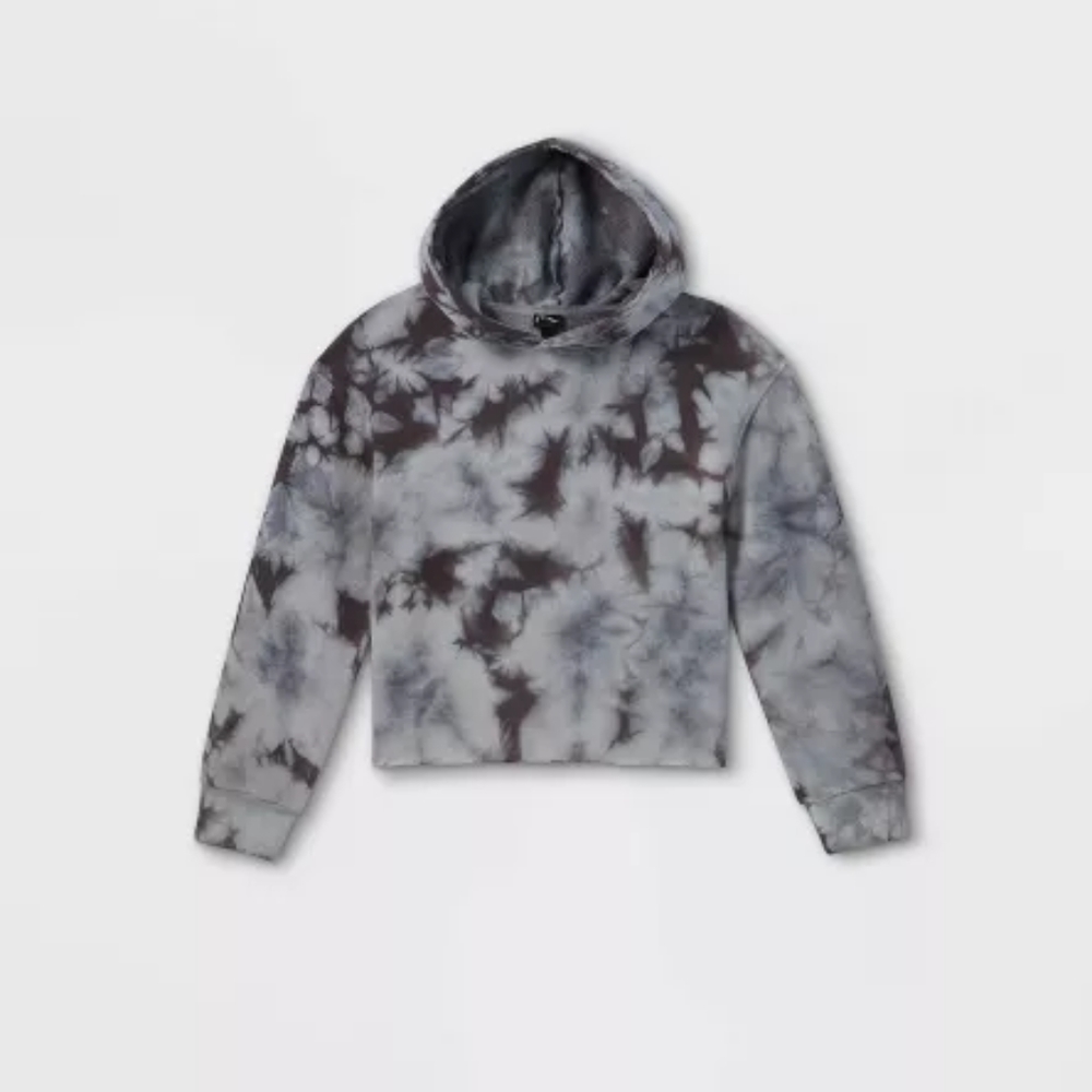 02 Art Class Fleece Raw Edge Boxy Hoodie - art class